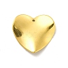 Ion Plating(IP) 201 Stainless Steel Pendants STAS-G296-08G-2