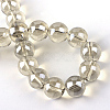 Electroplate Glass Beads Strands X-EGLA-Q062-8mm-A11-3