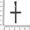304 Stainless Steel Pendants STAS-G346-32B-01-3
