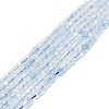 Grade A Natural Aquamarine Beads Strands G-P457-B01-09-1