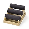 3 Layer Wood Jewelry Bracelet Displays Stands RDIS-K003-02A-3
