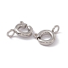 Non-Tarnish 201 Stainless Steel Spring Ring Clasps STAS-J401-LD022-6-2