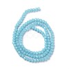 Faceted Rondelle Glass Beads Strands GLAA-I033-3mm-M-2
