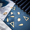 48Pcs 6 Style Brass Pendants KK-BBC0003-26-4