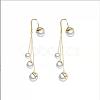Vintage Imitation Pearl Dangle Earrings JE1098A-1
