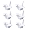 Paper Crane Ceramic Chopstick Stands DJEW-WH0058-12A-1
