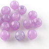 Round Imitation Gemstone Acrylic Beads OACR-R029-6mm-M-2