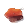 Natural Red Agate Big Pendants G-B040-01P-09-4