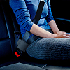 1 Set Imitation Leather Car Seatbelt Regulator Car Seat AJEW-FH0001-86-8
