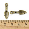 Tibetan Style Alloy Pendants TIBE-I026-6008AB-3