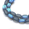 Synthetic Moonstone Beads Strands G-E503F-A11-3