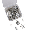 Tibetan Style Alloy Pendants TIBEP-CJ0001-08-3
