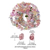 Baking Paint Crackle Glass Beads Strands G-YWC0001-01-3