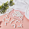 16Pairs 2 Colors Handmade Chinese Frogs Knots Buttons Sets AJEW-GF0005-19-7