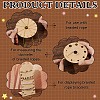 1 Set 5Pcs Wooden Bracelets Knitting Loom Boards TOOL-BC0002-97-4