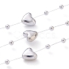 Christmas Tree Heart & Ball Beaded Garland X1-CHAC-H100-03-3