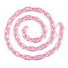 Acrylic Opaque Cable Chains PACR-N009-002G-2