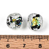 Handmade Foil Lampwork Beads Strands FOIL-T008-04B-4