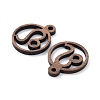 Walnut Wood Laser Cut Pendants WOOD-Q051-07L-2