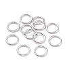 Non-Tarnish 304 Stainless Steel Closed Jump Rings STAS-F174-16P-2