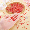 Picasso Baking Paint Glass Seed Beads SEED-TA0001-62H-5
