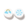 Handmade Polymer Clay Beads CLAY-B003-14-2