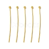 Brass Ball Head Pins X-KK-R020-07G-1
