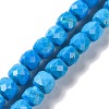 Natural Howlite Beads Strands G-G001-B02-04-1