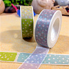 Polka Dot Pattern DIY Scrapbook Decorative Paper Tapes DIY-A002-KK1522-2