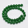 Natural & Dyed Malaysia Jade Bead Strands G-A146-10mm-A06-2