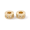 Brass Micro Pave Cubic Zirconia Beads ZIRC-F009-31-3