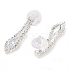 Alloy Rhinestone Necklaces & Stud Earring Sets for Women SJEW-U001-01P-02-8