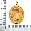 Religion Golden Tone 304 Stainless Steel Pendants STAS-K289-01G-10-3