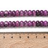 Natural Map Stone/Picasso Stone/Picasso Jasper Beads Strands G-A280-A12-02-3