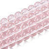 Transparent Glass Beads Strands GLAA-T032-T8mm-10-1