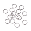 Non-Tarnish 304 Stainless Steel Open Jump Rings STAS-C040-01D-P-1