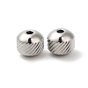 Non-Tarnish 201 Stainless Steel Bead STAS-H214-29D-P-1-1