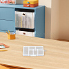 2Pcs Rectangle Polypropylene(PP) Bead Storage Container CON-LP0001-32-3