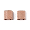 2-Hole Baking Paint Glass Seed Beads SEED-S023-17C-20-3