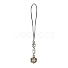 Alloy Enamel Mobile Straps HJEW-JM01474-4