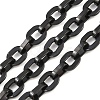 201 Stainless Steel Oval Link Chains CHS-F024-07EB-1