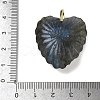 Natural Labradorite Carved Pendants G-C276-01G-10-3