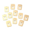 Ion Plating(IP) 304 Stainless Steel Pendants STAS-K216-49W-G-2