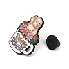 PAW POWER Colorful Enamel Pins JEWB-L027-04EB-02-3