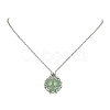 Tarnish Resistant 304 Stainless Steel Cable Chains Macrame Pouch Empty Stone Holder for Pendant Necklaces Making NJEW-TA00083-01-2