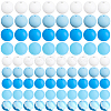 100Pcs Silicone Beads SIL-PA0001-39D-7