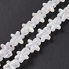 Electroplate Glass Beads GLAA-P005-M-2