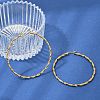 201 Stainless Steel Hoop Earrings EJEW-Q026-16G-D-5
