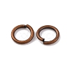 Brass Saw Cut Open Jump Rings KK-G514-01I-R-2