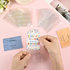 2 Bags 2 Styles Rectangle Laser Transparent Plastic Packaging Bags ABAG-SP0001-46B-4